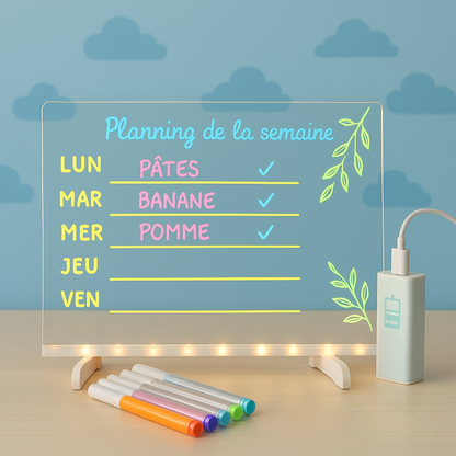 LoulouScreen™ - Planche à dessin lumineuse à LED pour enfants