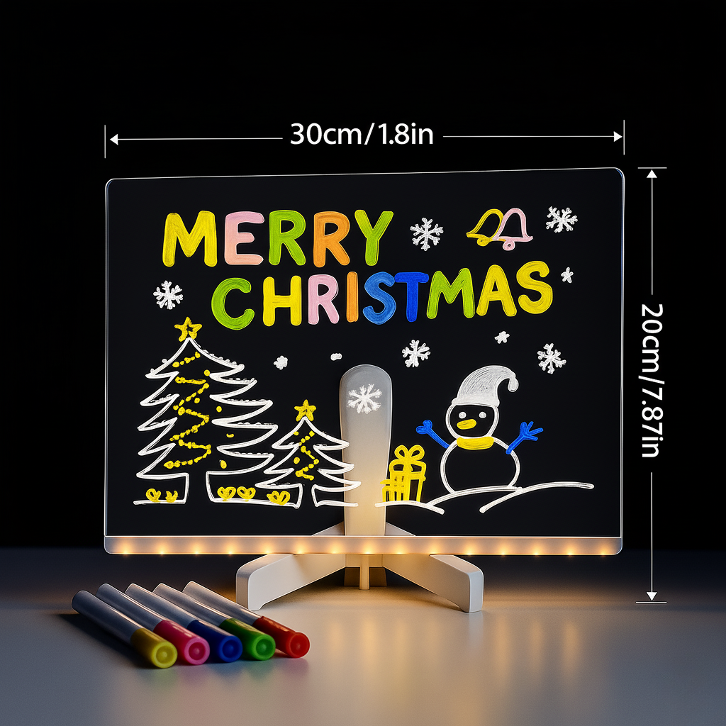 LoulouScreen™ - Planche à dessin lumineuse à LED pour enfants